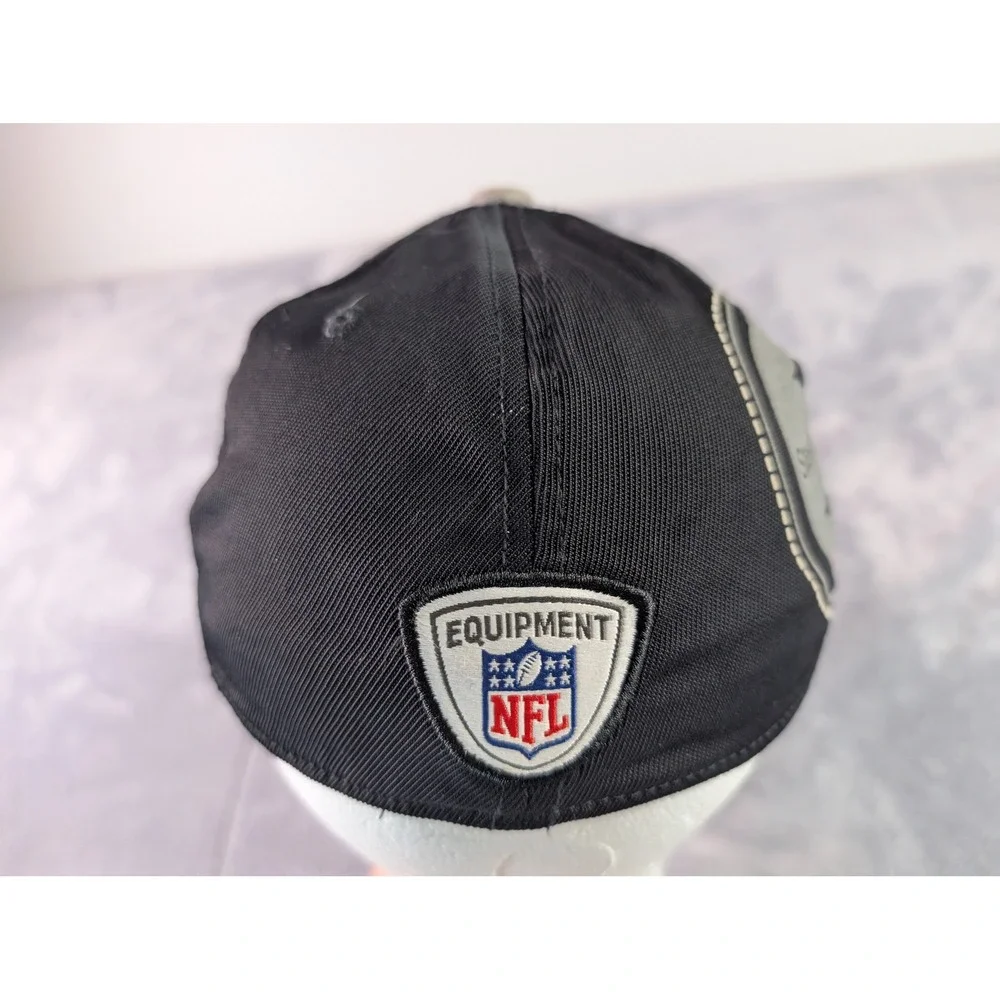 Pittsburgh Steelers Reebok NFL Equipment Onfield Fitted Hat Black Cap 0610-TS42B - Picture 3 of 7